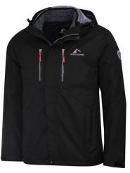 Westfjord Kurtka funkcyjna 3w1 "Hverfjall" w kolorze czarnym rozmiar: 3XL. Czarne kurtki outdoor i hardshell Westfjord, m, bez wzorów, bez kaptura. Za 322.90 zł.