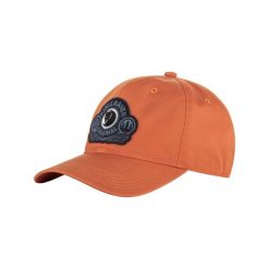 Czapka z daszkiem męski Classic Badge Cap - pomarańczowy. Brązowe czapki z daszkiem Fjällräven, bez wzorów. Za 177.99 zł.