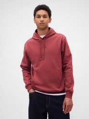 GAP Bluza w kolorze czerwonym rozmiar: XXL. Czerwone bluzy GAP, xxl, bez wzorów, z kapturem. Za 105.38 zł.