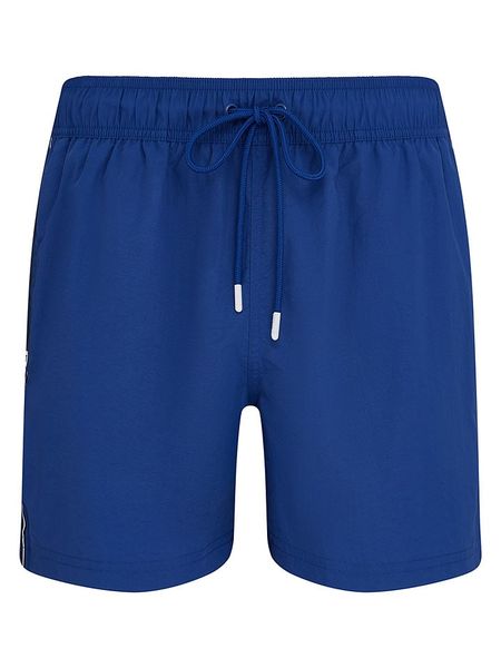 Reebok Szorty kąpielowe "Tanner" w kolorze granatowym rozmiar: L. Niebieskie kąpielówki Reebok, l, bez wzorów, z materiału. Za 83.03 zł.