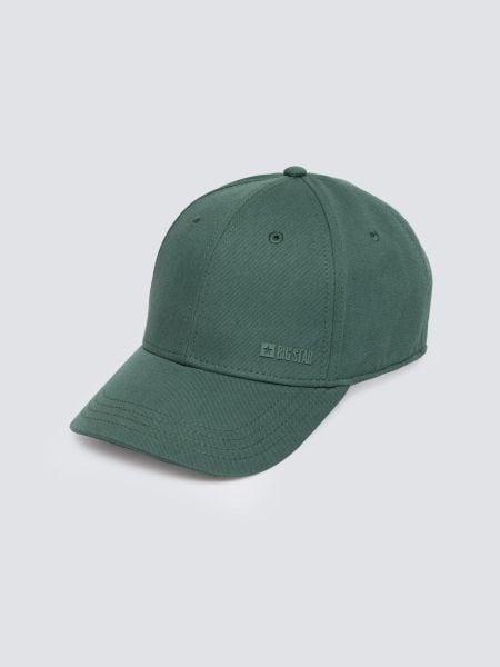 Czapka z daszkiem zielona basilion 304. Zielone czapki z daszkiem BIG STAR, bez wzorów. W wyprzedaży za 59.99 zł.