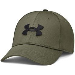 Czapka z daszkiem męska Under Armour Blitzing. Zielone czapki z daszkiem Under Armour, bez wzorów. Za 99.99 zł.