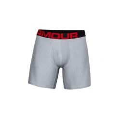 Bokserki męskie Under Armour UA Tech 6 In 2 szt. Szare bokserki Under Armour, m, bez wzorów. Za 89.99 zł.