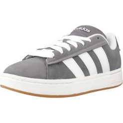 Buty ADIDAS GRAND COURT ALPHA Szary. Szare buty trekkingowe Adidas, bez wzorów, ze skóry, bez zapięcia, trekkingowe. Za 385.15 zł.