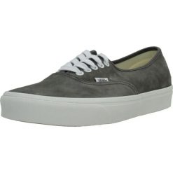 Buty VANS VN000D7Y9JC1 AUTHENTIC Szary. Szare buty turystyczne Vans, bez wzorów, z tkaniny, bez zapięcia, na fitness i siłownię. Za 337.99 zł.