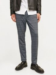 Jack&Jones Chinosy Marco 12249310 Szary Slim Fit. Szare eleganckie spodnie Jack&Jones, m, z syntetyku. Za 99.99 zł.