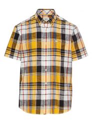 Camel Active Koszula - Regular fit - w kolorze żółtym rozmiar: 4XL. Żółte koszule Camel Active, xl, bez wzorów, z bawełny, bez kołnierzyka, bez ramiączek. Za 141.52 zł.