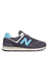 New Balance Sneakersy U5745LX Szary. Szare buty sportowe casual New Balance, bez wzorów, ze skóry, bez zapięcia. Za 499.99 zł.