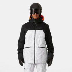 Kurtka narciarska Helly Hansen Straightline Lifaloft 2.0. Szare kurtki narciarskie i snowboardowe Helly Hansen, m, bez wzorów, narciarskie. Za 1,536.00 zł.
