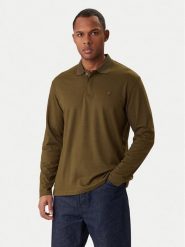 Jack & Jones Polo Crodney 12259645 Khaki Regular Fit. Brązowe koszulki polo Jack & Jones, m, bez wzorów, z bawełny, bez kołnierzyka, bez ramiączek. Za 159.99 zł.