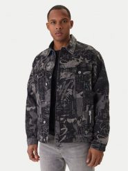 Karl Lagerfeld Jeans Kurtka jeansowa B1M14033 Szary Regular Fit. Szare kurtki Karl Lagerfeld Jeans, m, bez wzorów, z bawełny, bez kaptura. Za 959.99 zł.