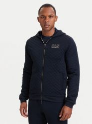 EA7 Emporio Armani Bluza 7M002247 AF26241 UB102 Granatowy Regular Fit. Niebieskie bluzy EA7 Emporio Armani, m, bez wzorów, z syntetyku, bez kaptura. Za 769.99 zł.