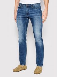 Tommy Jeans Jeansy Scanton DM0DM09564 Granatowy Slim Fit. Niebieskie jeansy Tommy Jeans, m. Za 329.99 zł.