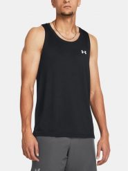 Under Armour Top "Launch" w kolorze czarnym do biegania rozmiar: L. Czarne t-shirty sportowe Under Armour, bez wzorów, z materiału, bez ramiączek, do biegania. Za 104.39 zł.