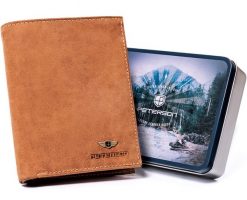 Portfel skórzany Peterson PTN 339 2-1-5 brązowy. Brązowe portfele Peterson, bez wzorów, ze skóry. Za 104.00 zł.