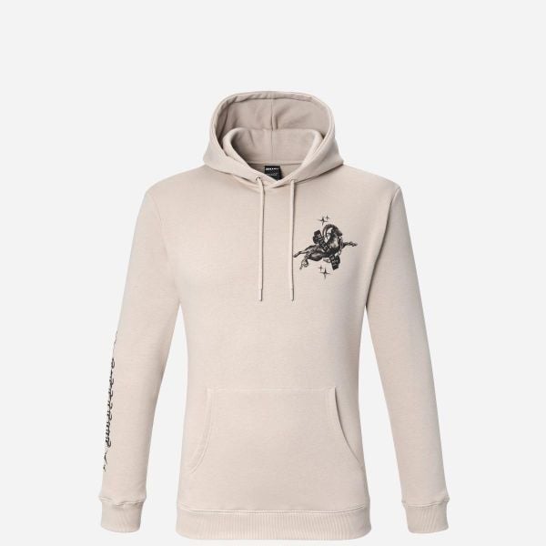 Bluza z kapturem męska MILLET Cimaï Collab Sweat M. Brązowe bluzy z kapturem Millet, m, bez wzorów, z bawełny, z kapturem. Za 329.00 zł.