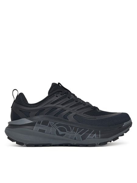 Hoka Buty do biegania Stinson 8 1176637 Czarny. Czarne buty do biegania HOKA, bez wzorów, z materiału, bez zapięcia, do biegania. Za 829.99 zł.