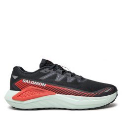 Buty do biegania Salomon. Czarne buty do biegania Salomon, bez wzorów, bez zapięcia, do biegania. Za 449.99 zł.
