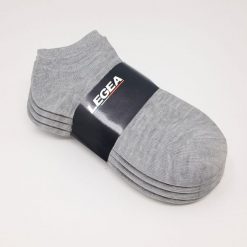 Techniczne skarpety treningowe Ghost - 5 par szare. Białe buty treningowe Legea, bez wzorów, z elastanu, na fitness i siłownię. Za 22.00 zł.