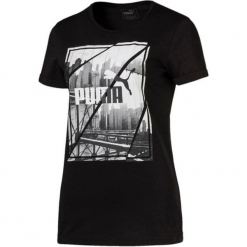 Puma Photoprint Tee Cotton Black M. T-shirty sportowe marki Puma. W wyprzedaży za 75.00 zł.