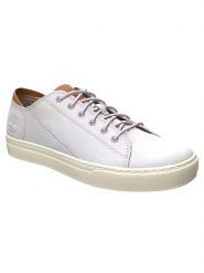 Timberland Skórzane sneakersy "Adv 2.0 Cupsole" w kolorze jasnoszarym rozmiar: 42. Szare buty sportowe casual Timberland, bez wzorów, z nubiku, bez zapięcia. Za 134.85 zł.