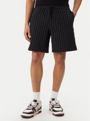 Armani Exchange Szorty sportowe XM001227 AF11847 FC026 Czarny Regular Fit. Czarne krótkie spodenki sportowe Armani Exchange, m, bez wzorów, z bawełny. Za 479.99 zł.