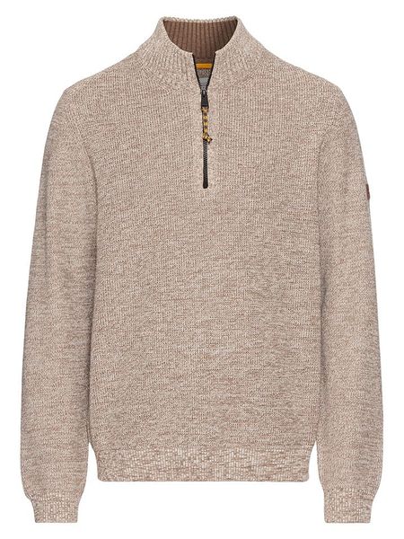 Camel Active Sweter w kolorze karmelowym rozmiar: XXL. Brązowe swetry nierozpinane Camel Active, xxl, bez wzorów, ze splotem, bez kołnierzyka, bez ramiączek. Za 192.33 zł.