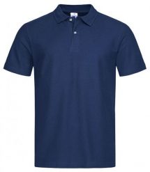 Granatowa Bawełniana Koszulka POLO -STEDMAN- Męska, Krótki Rękaw, z Kołnierzykiem, Casualowa. Niebieskie bluzki z długim rękawem Stedman, l, bez wzorów, z bawełny, bez kołnierzyka, bez ramiączek. Za 89.00 zł.