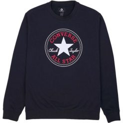 Bluza Converse Converse Go-To All Star Patch Crew Standard, Mężczyźni. Niebieskie bluzy Converse, m, bez wzorów, z bawełny, bez kaptura. Za 290.00 zł.