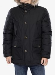Kurtka zimowa męska Lumberjack Alaska. Czarne kurtki Lumberjack, na zimę, m, bez wzorów, z bawełny, bez kaptura. Za 599.99 zł.