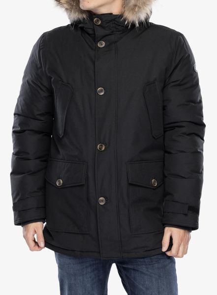 Kurtka zimowa męska Lumberjack Alaska. Czarne kurtki Lumberjack, na zimę, m, bez wzorów, z bawełny, bez kaptura. Za 599.99 zł.