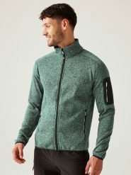 Regatta Kurtka polarowa "Newhill" w kolorze zielonym rozmiar: M. Zielone kurtki Regatta, m, bez wzorów, z materiału, bez kaptura. Za 118.01 zł.