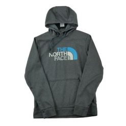 Second life - Bluza z kapturem męska The North Face szara - Jak nowy. Szare bluzy z kapturem The North Face, l, bez wzorów, z materiału, z kapturem. Za 114.98 zł.