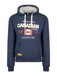 Canadian Peak Bluza "Guitreak" w kolorze granatowym rozmiar: S. Niebieskie bluzy Canadian Peak, s, bez wzorów, z bawełny, z kapturem. Za 74.81 zł.