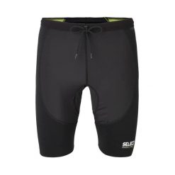 Termiczne spodenki kompresyjne Select 6401. Czarne bielizna termoaktywna Select, xl, bez wzorów, bez ramiączek, do piłki nożnej. Za 289.50 zł.