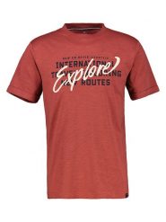 Lerros Koszulka w kolorze brązowoczerwonym rozmiar: XXL. Brązowe bezrękawniki Lerros, xxl, bez wzorów, z bawełny, bez kołnierzyka, bez ramiączek. Za 69.99 zł.