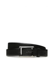 Guess Pasek Męski Not Coordinated Belts BM7766 LEA30 Czarny. Czarne paski Guess, z aplikacjami, ze skóry. Za 99.99 zł.