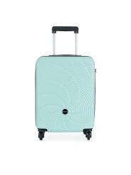 Semi Line Walizka kabinowa T5923-1 Zielony. Zielone walizki Semi-line, bez wzorów, z tworzywa sztucznego. Za 169.99 zł.