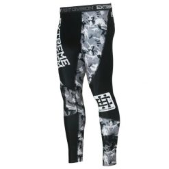 Legginsy sportowe męskie EXTREME HOBBY COMBAT GAME. Czarne bielizna termoaktywna EXTREME HOBBY, m, bez wzorów, z elastanu. Za 229.00 zł.