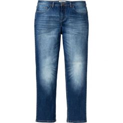 Dżinsy Regular Fit Straight bonprix niebieski "used". Jeansy marki Under Armour. Za 109.99 zł.