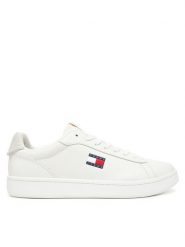 Tommy Jeans Sneakersy Archive '98 EM0EM01596 Écru. Buty sportowe casual Tommy Jeans, bez wzorów, z jeansu, bez zapięcia. Za 429.99 zł.