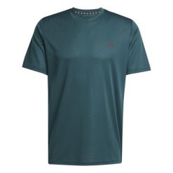 Koszulka adidas Train Essentials. Czarne buty treningowe Adidas, bez wzorów, na fitness i siłownię. Za 121.00 zł.