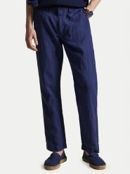 Polo Ralph Lauren Spodnie materiałowe 710A13235002 Granatowy Classic Fit. Niebieskie spodnie materiałowe Polo Ralph Lauren, m, bez wzorów, z bawełny. Za 859.99 zł.