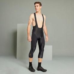 Spodenki 3/4 rowerowe MTB Rockrider Race. Brązowe spodenki rowerowe ROCKRIDER, s, bez wzorów, z tworzywa sztucznego, rowerowe. W wyprzedaży za 149.99 zł.