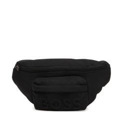 Nerka BOSS. Czarne saszetki i nerki Boss, bez wzorów. Za 269.99 zł.