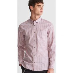 Koszula w kratę slim fit - Jasny szar. Koszule marki Reserved. W wyprzedaży za 59.99 zł.