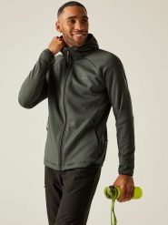 Regatta Kurtka polarowa "Everet" w kolorze khaki rozmiar: M. Brązowe kurtki Regatta, m, bez wzorów, z polaru, bez kaptura. Za 109.00 zł.