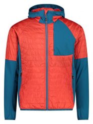 CMP Kurtka hybrydowa w kolorze pomarańczowo-morskim rozmiar: 52. Niebieskie kurtki outdoor i hardshell CMP, s, bez wzorów, z materiału, bez kaptura. Za 188.85 zł.