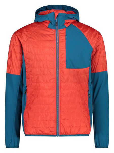 Cmp Kurtka hybrydowa w kolorze pomarańczowo-morskim rozmiar: 50. Niebieskie kurtki outdoor i hardshell CMP, s, bez wzorów, z materiału, bez kaptura. Za 231.61 zł.