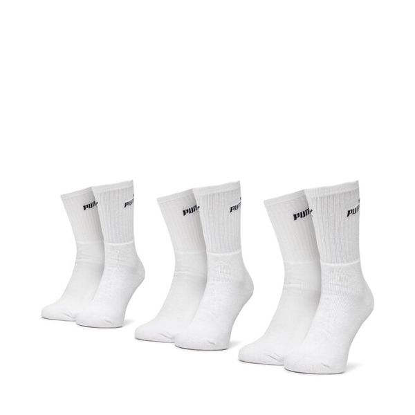 Skarpety długie Puma. Białe skarpety Puma, bez wzorów. Za 29.99 zł.